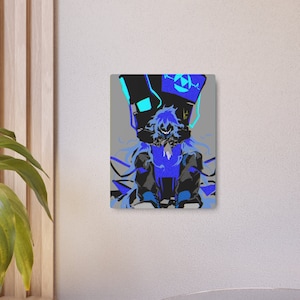 Idia Shroud Metal Sign