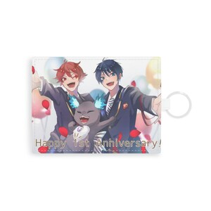 Twisted Wonderland 1st Year Anniversary Leather Card Holder