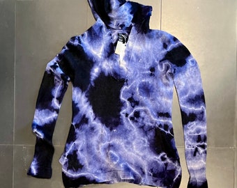 Cosmic upcycled cashmere hoodie