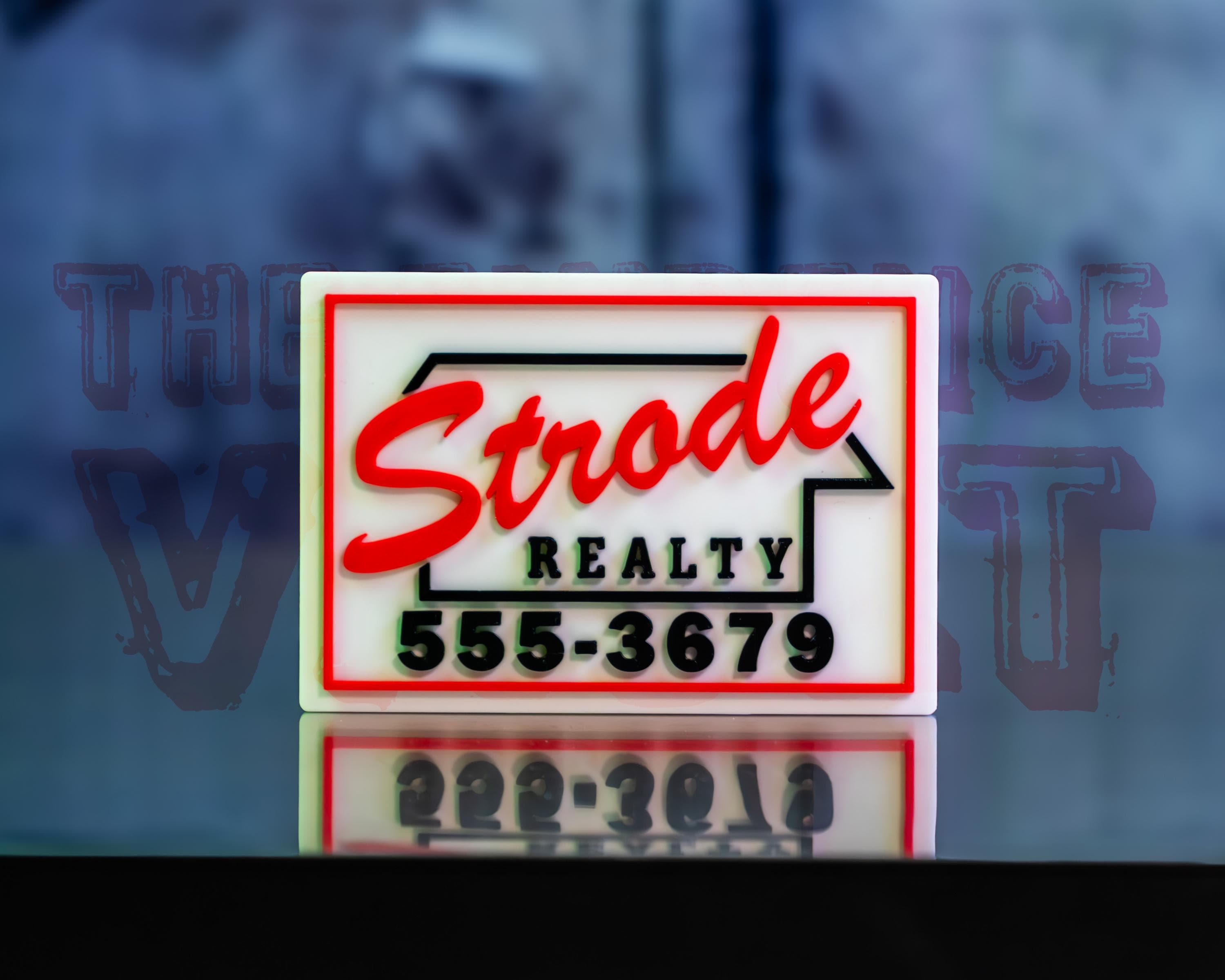 Halloween - Strode Realty Sign - 3D Print - Etsy