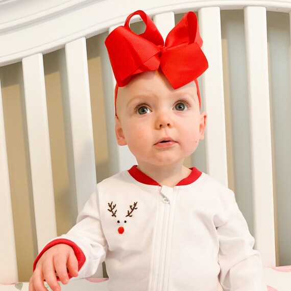 Baby/toddler Christmas Reindeer Pajamas Christmas Pjs Etsy