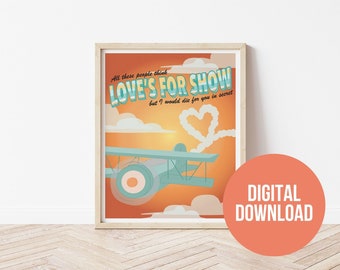 Peace- Taylor Swift Poster, Folklore Album Art Print, Digital Download, The Eras Tour Merch, Folklore Peace Lyrics, Taylor Swift Dorm Decor