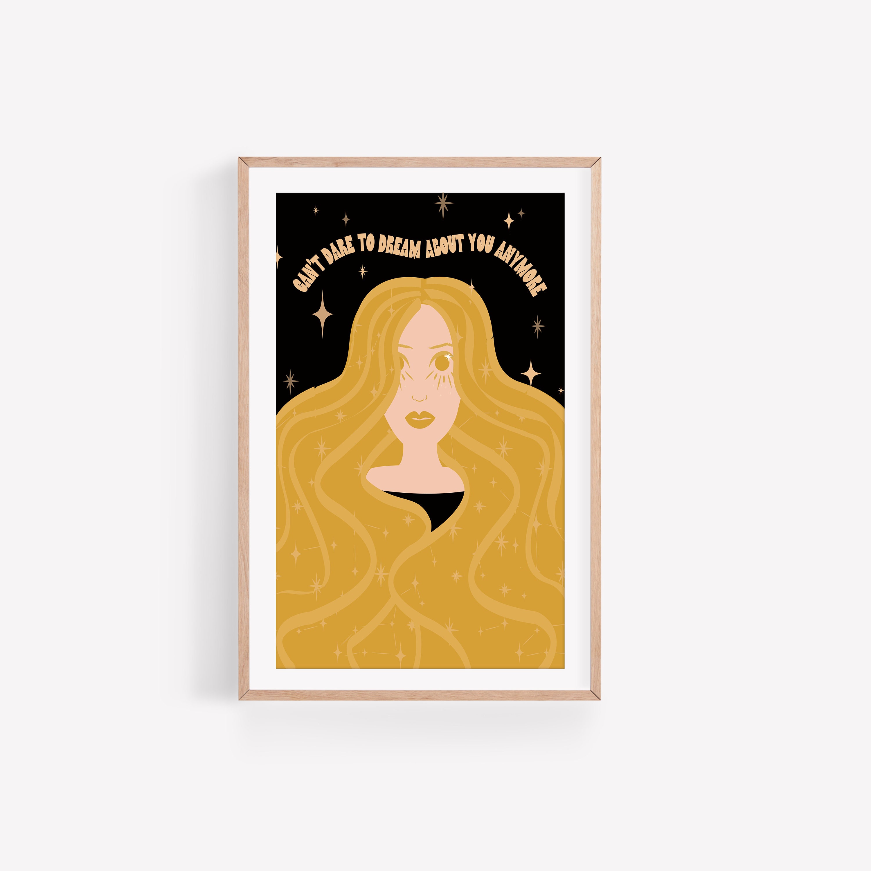 Gold Rush Taylor Swift Poster Evermore Album Art Taylor Etsy