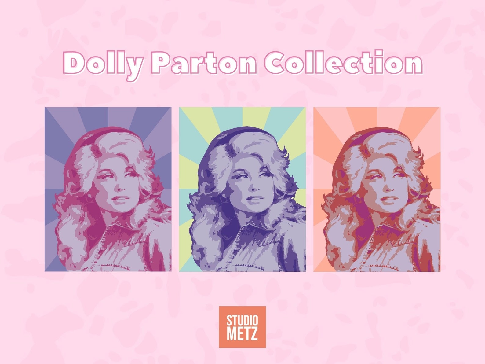 Dolly Parton Inspired Art Print Dolly Parton Portrait in - Etsy