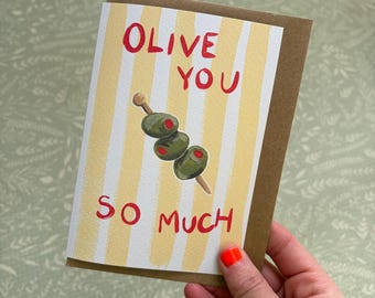 Carte Olive vous tellement