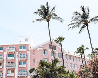 Bermuda Photography by simplymekb - Un-Framed Photo Print of The Hamilton Princess Pink Palace Hotel