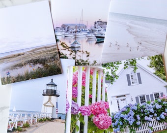 IMPERFECT SALE - Cape Cod and The Islands Assorted Photo Notecards by simplymekb  - Set of 6