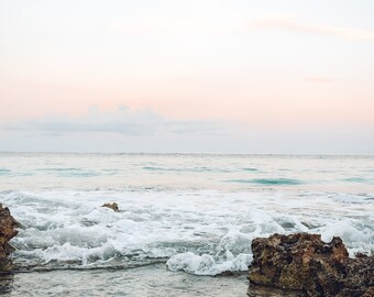 Bermuda Photography by simplymekb - Un-Framed Photo Print of Waves Crashing at Grape Bay Beach I