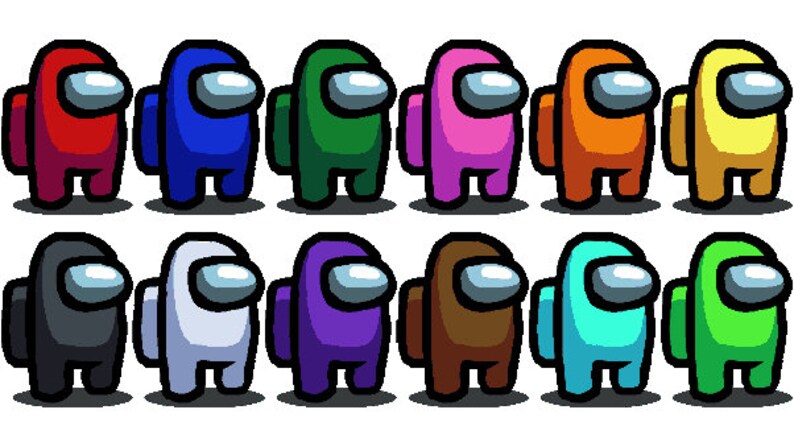 CUSTOM Among Us Crewmate Imposter shrink plastic pin | Etsy