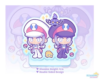 STANDEE - Standee de acrílico transparente de doble cara Submas de 4”.
