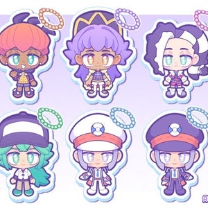KEYCHAIN/STANDEE - Trainers 2.5” Double-sided Clear Acrylic Keychain Standee