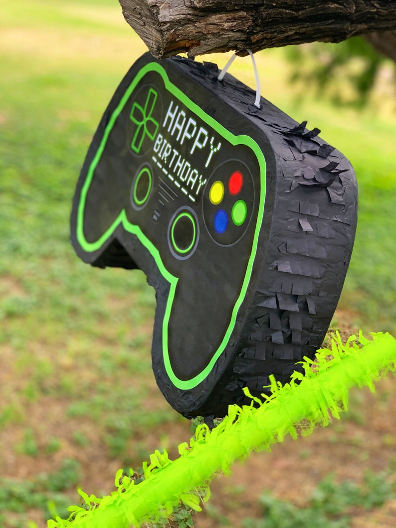 Video Game Controller Pinata Small Stick Included 17.5x11x Etsy