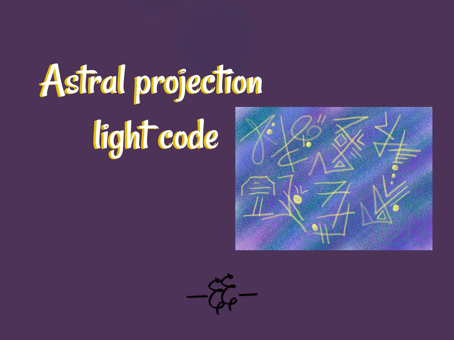 Astral Projection Light Code Download Etsy