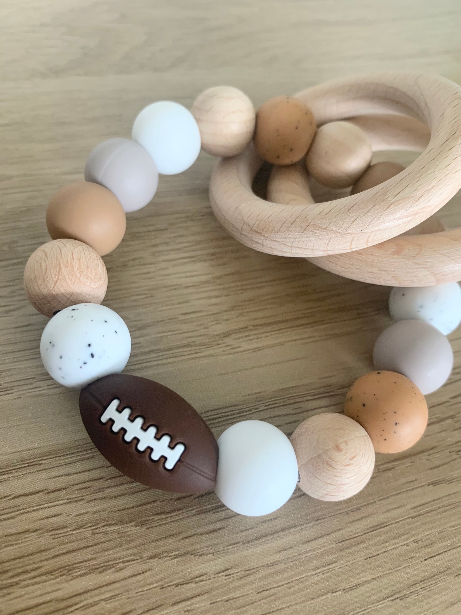 Personalized Sports Baby Rattle Baby Boy Gift Custom Baby Etsy