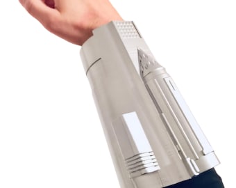 Mandalorian Beskar Gauntlets Set of 2 Vambrace,Forearm Beskar Armor gauntlets,Star Wars  Mandalorian Costume Cosplay left and right