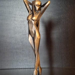 Statue Bronze Femme Nu érotique – Sculpture Figurine Art Antique 20cm Aubaho