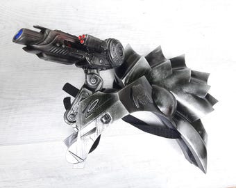 Predator Backpack,Backpack of Predator Jungle,Predator Armor Backpack with or no Plasma Caster,Leds Optional,Fully Finished Painted,Adult