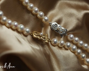 Mikimoto Pearl Necklace - Etsy Australia