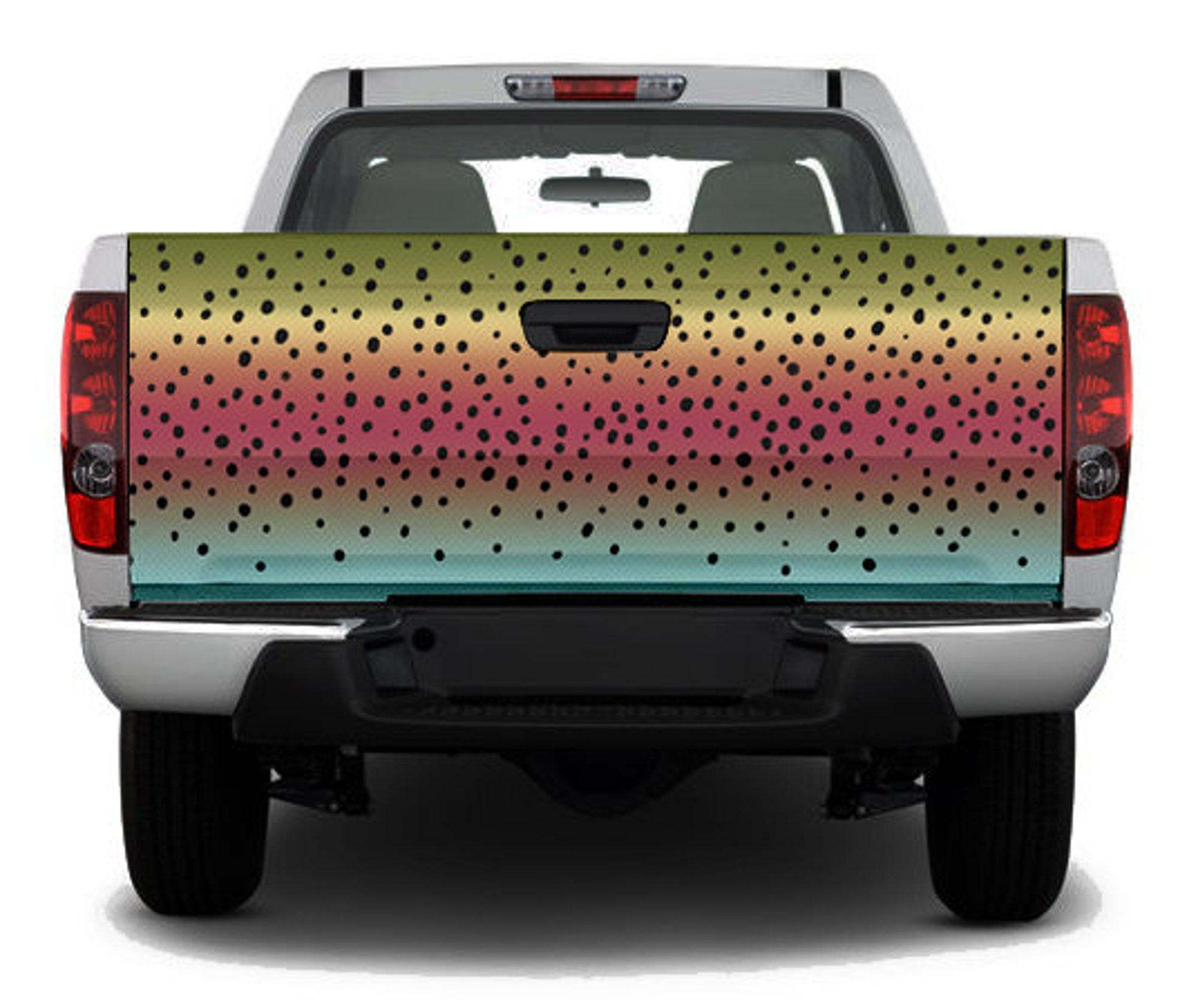 Rainbow Trout Skin Truck Tailgate Wrap Vinyl Graphic Decal Sticker Wrap