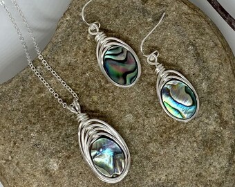 Pratik-Jewel Rainbow Abalone Shell 925 Sterling Silver Plated Handmade Jewelry Necklaces 23 Gm AD1 Pratik-Jewel Rainbow Abalone Shell 925 Sterling Silver Plated Handmade Jewelry Necklaces 23 Gm AD1
