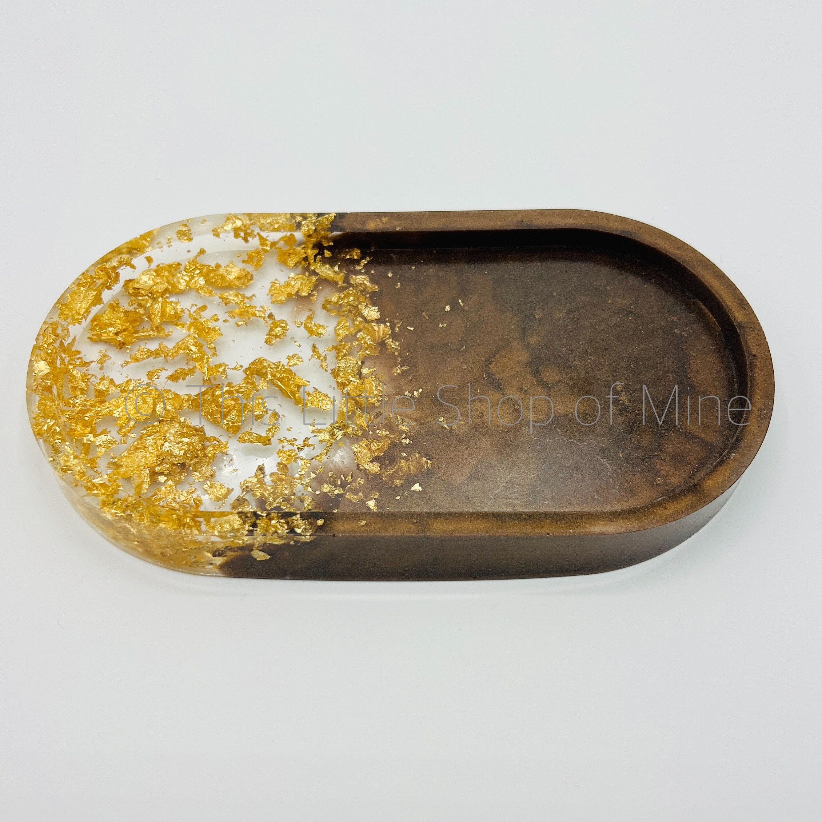 Dark Brown and Gold Bathroom Accessories Soap Dish Dispenser Etsy UK