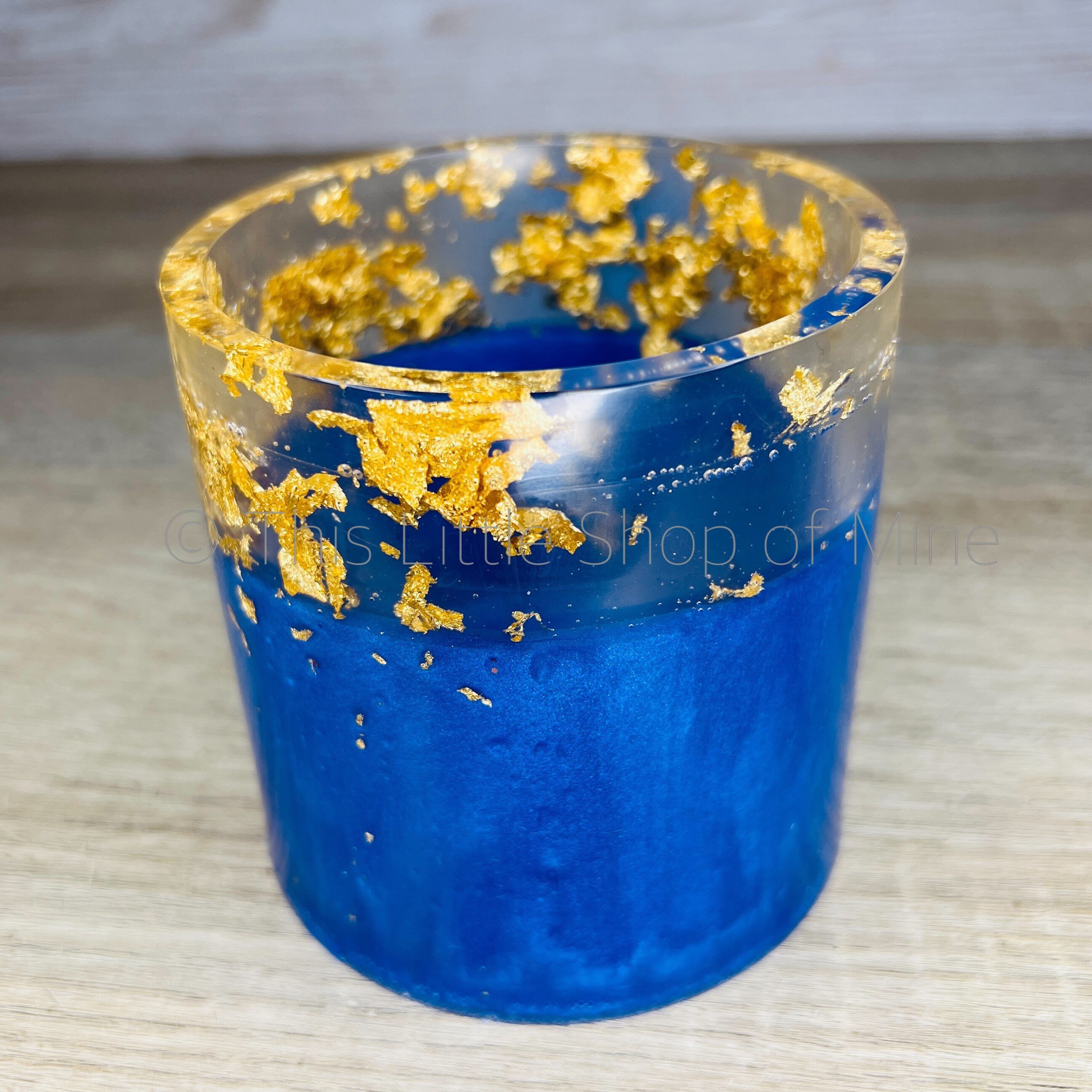 Dark Blue and Gold Bathroom Accessories Soap Dish Dispenser Etsy