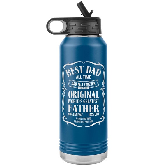 A Sons First Hero A Daughters First Love Water Bottle/best Dad Ever  Mug/bast Dad Coffee Mug/gift for My Dad/gift for Husband/father Day Gift 