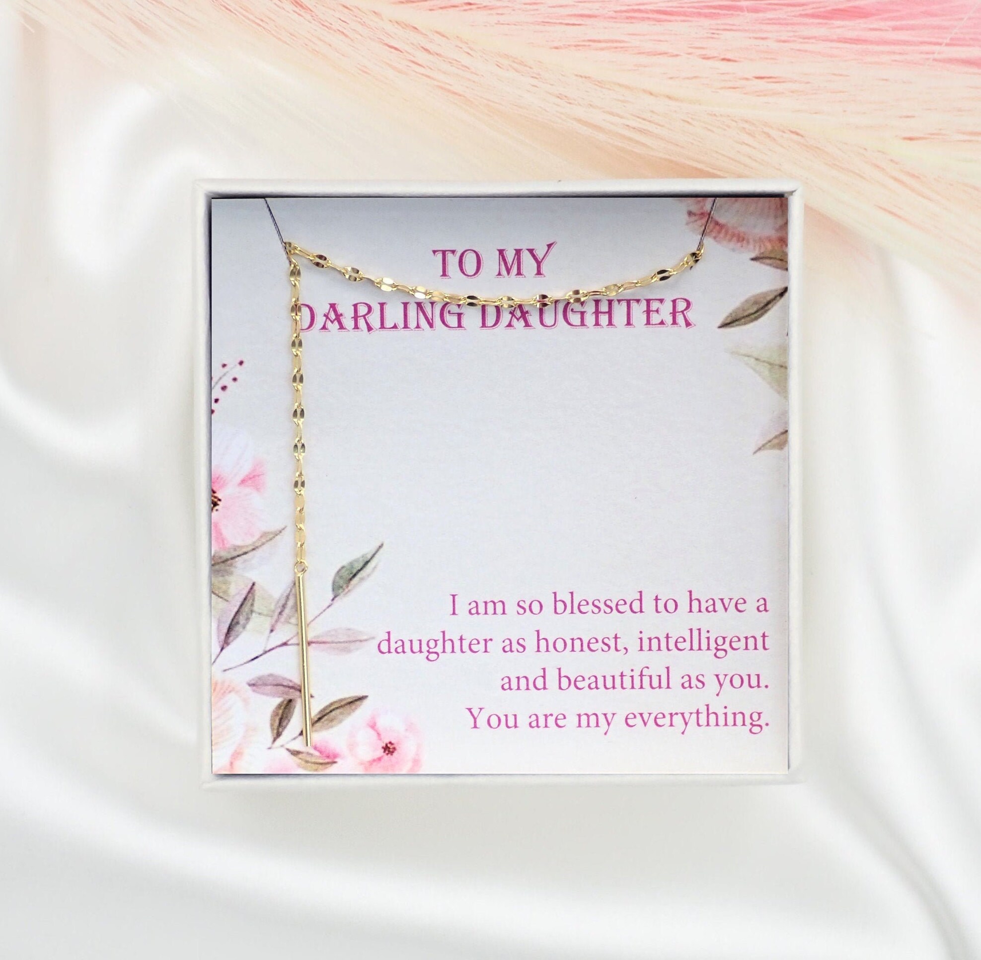 Daughter Gift Birthday Gift for Daughter Necklace Gift Etsy