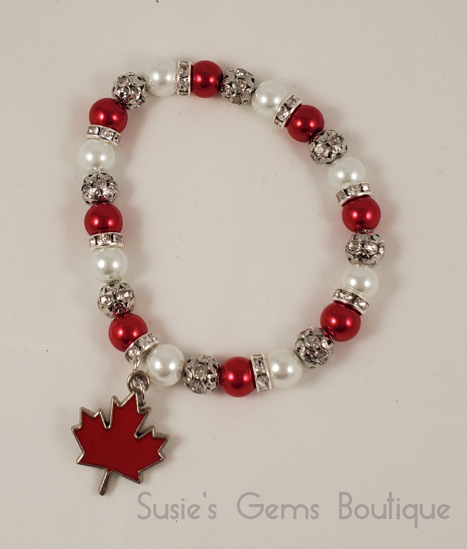 Canadian Charm Bracelet Gifts for Women Minimalist Bracelet Etsy New Zealand
