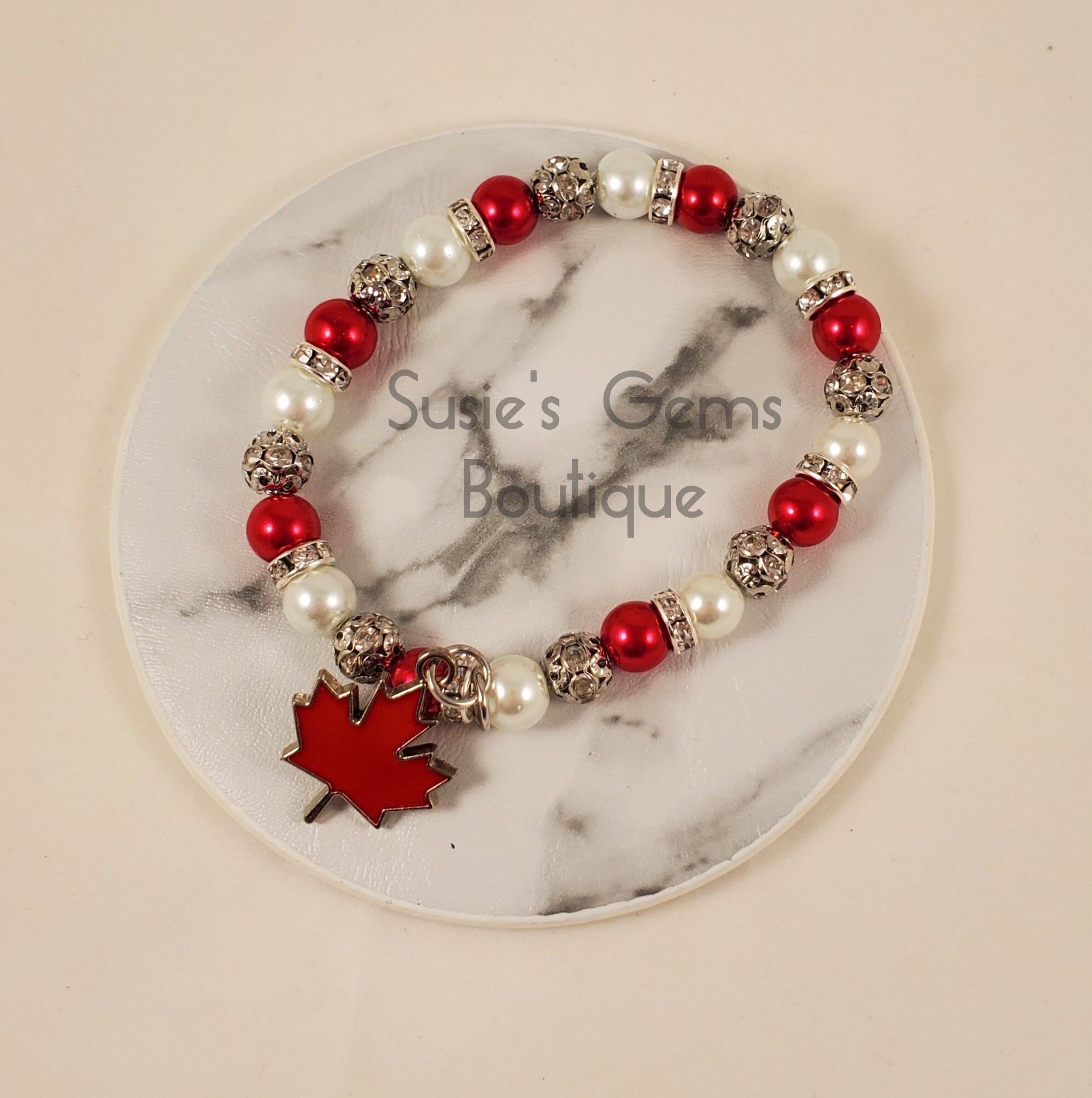 Canadian Charm Bracelet Gifts for Women Minimalist Bracelet Etsy New