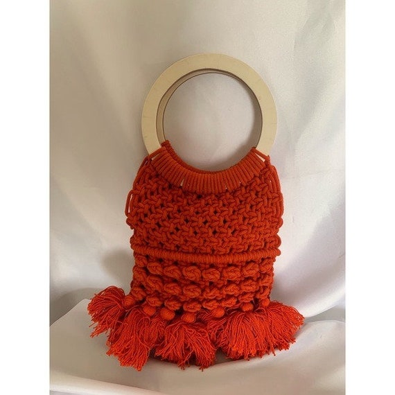 Cleobella Mónaco Tote Boho Crochet Purse / Crossb… - image 4