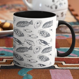 Fish Mug | Fishing Gifts for Men | Unique Fishing Gift | Dad Mug | Coffee Cup | Custom Mugs | Fisherman Gift