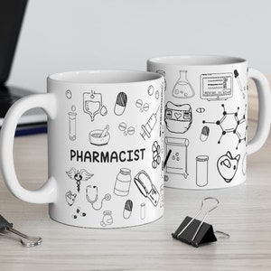 Pharmacist Mug for Pharmacist Graduation Gifts Personalized Pharmacy 11oz