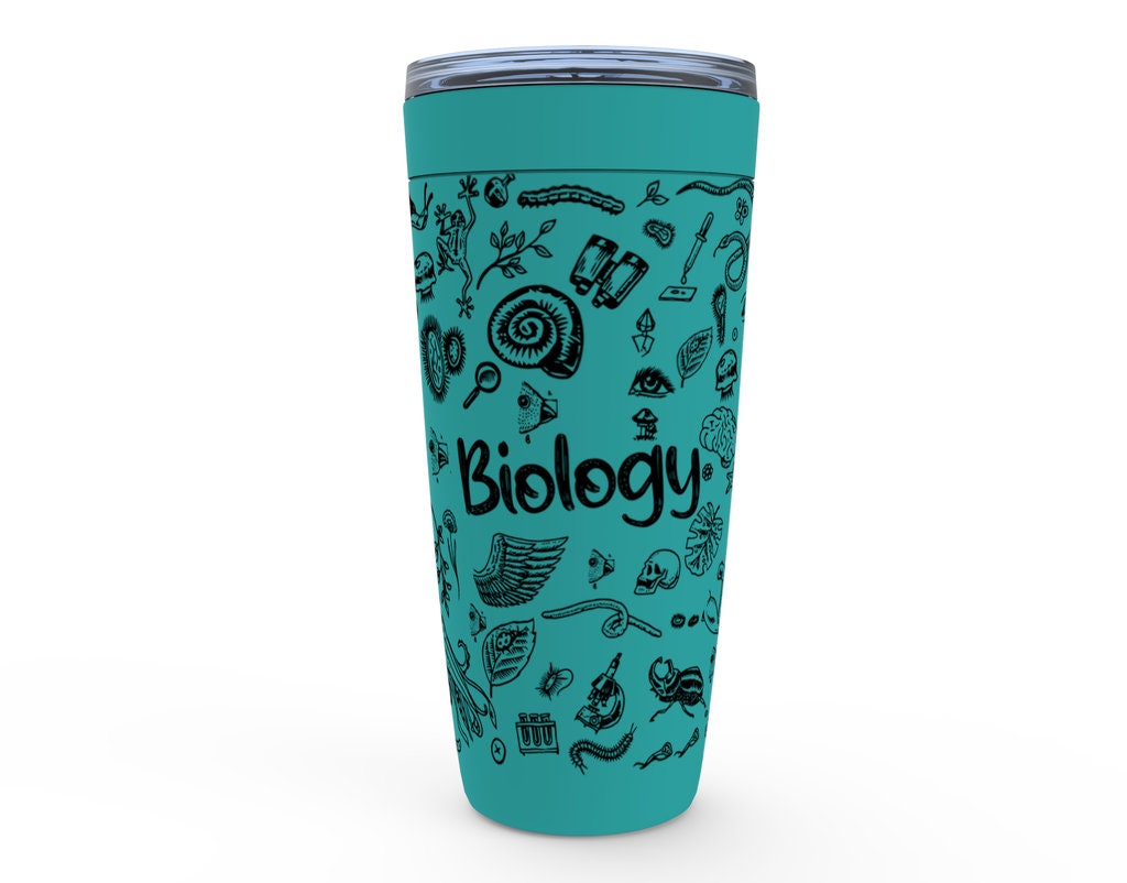 Biology Tumbler Biology Graduation Gift Essential Worker Etsy