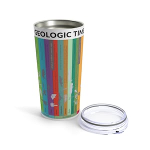 Geologische Zeitlinie Becher, Geologische Becher, Geologische Zeitlinie Becher, Geschenk für Geologen, Geologen Geschenk