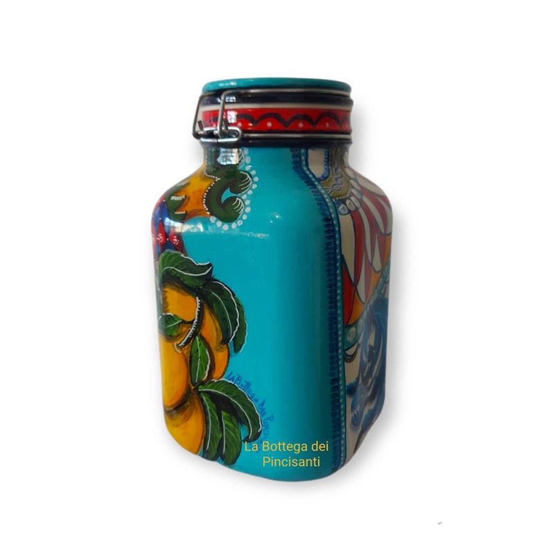 Hand Painted Jars Stash Jar Handpainted Glass Jar Etsy