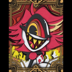 Hazbin Hotel Niffty cartoon poster dorm room art multiple sizes