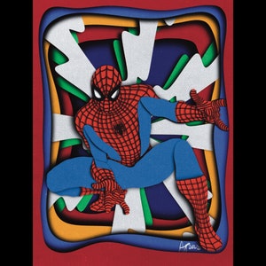 Spider-Man art print poster, multiple sizes