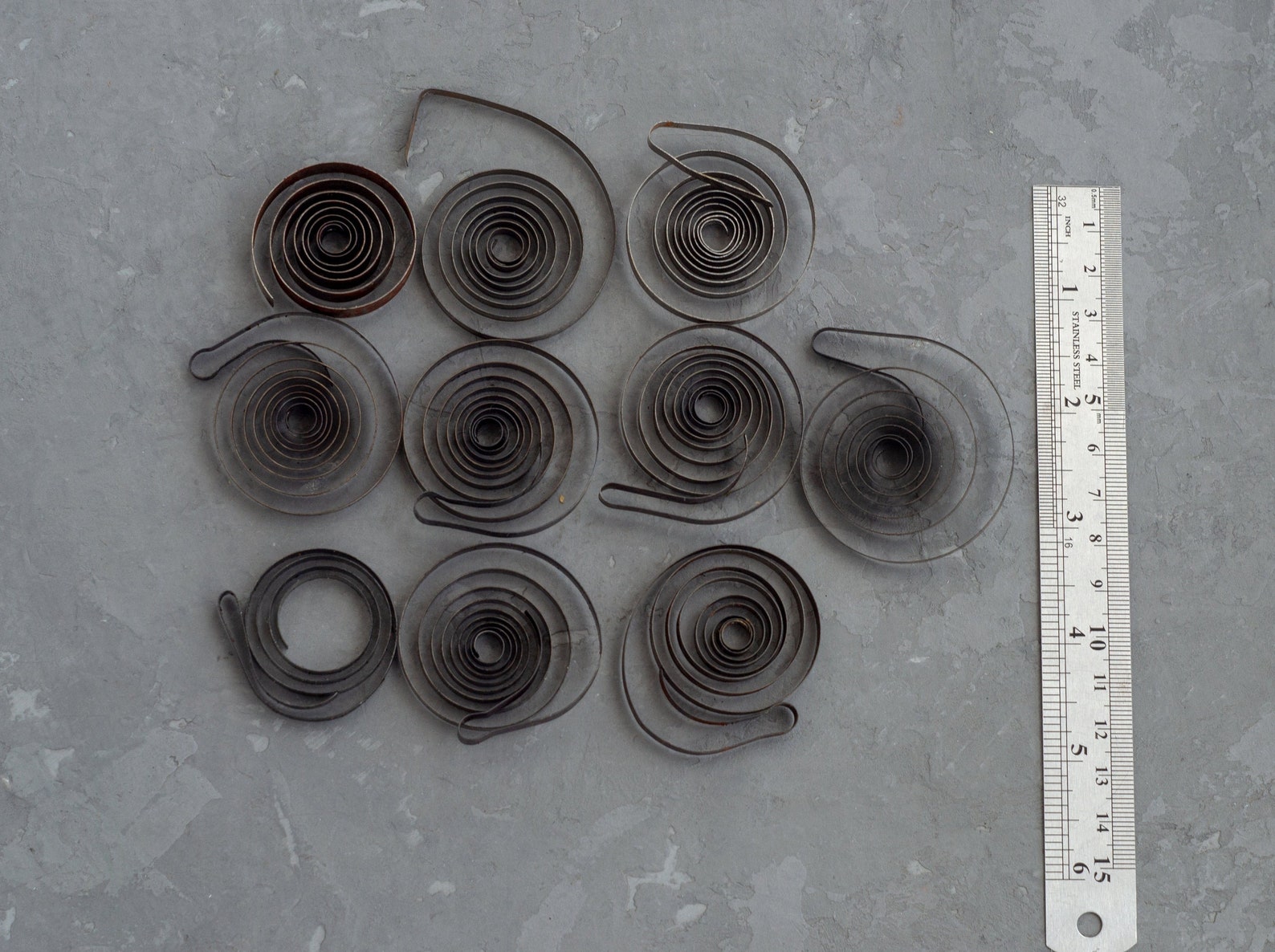 Set Of 10 Alarm Clock Springs Lot Clock Springs Soviet Clock Etsy