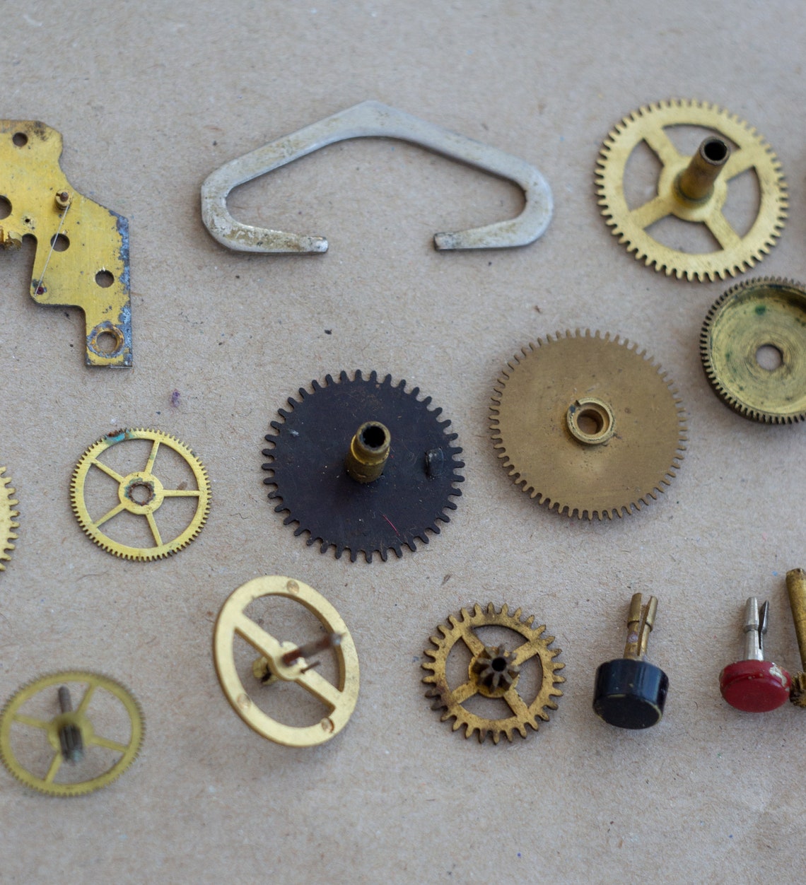 19 Pcs Assorted Clock Parts Alarm Clock Parts Gears for Etsy