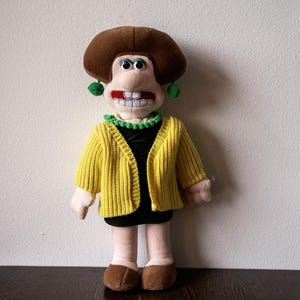 Vintage Wendolene Plüsch Puppe: Wallace & Gromit Sammlerstück