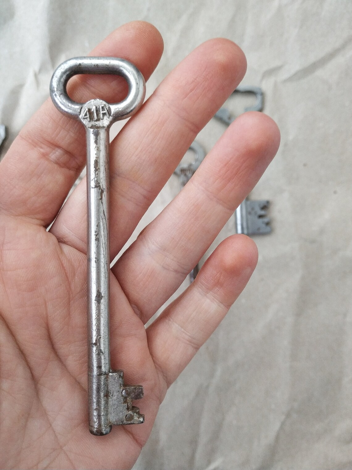 Large Skeleton KeysAssorted Skeleton Keys Set Of 5 Soviet Etsy