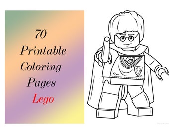 Easy Coloring Pages Etsy
