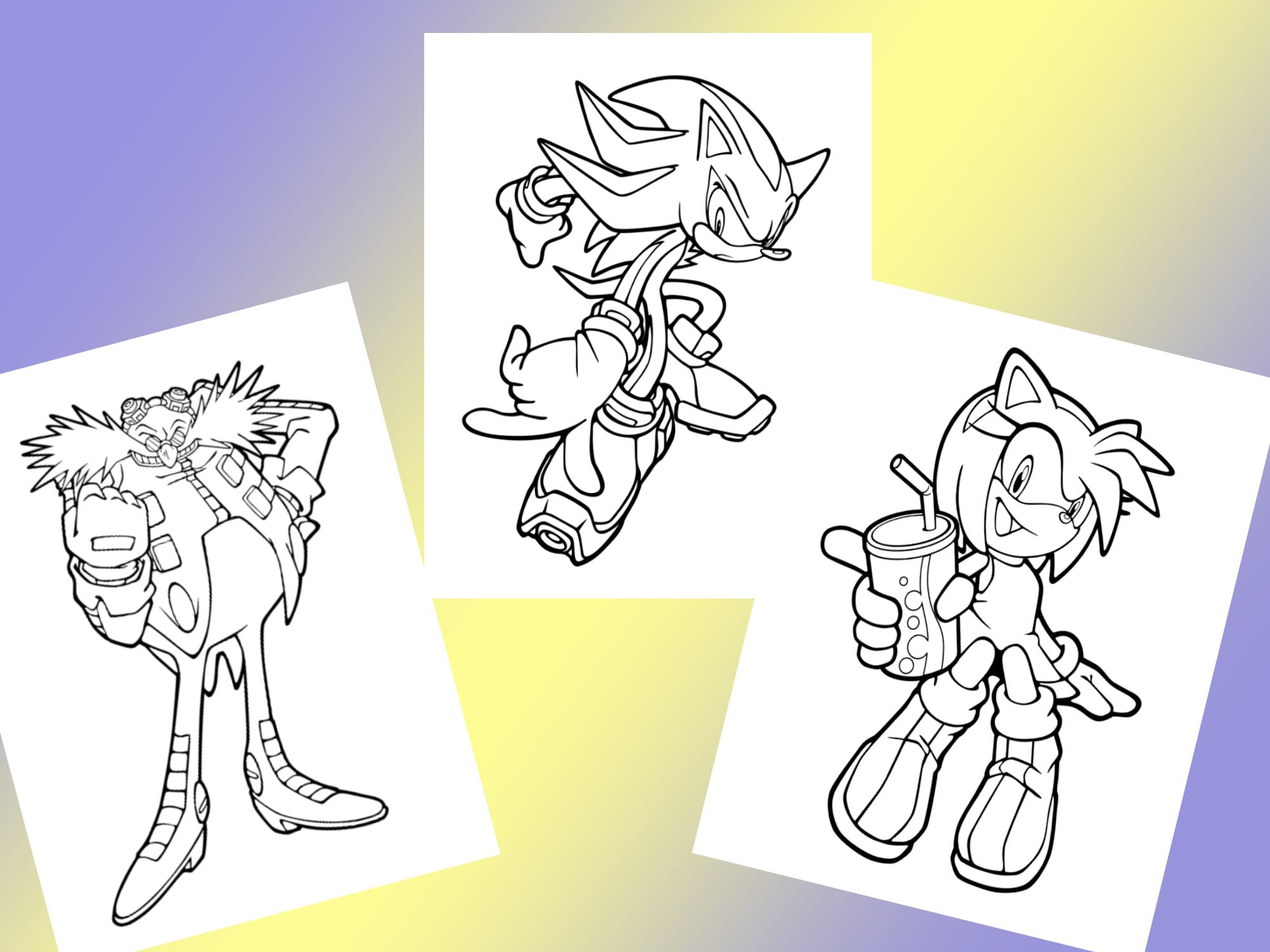 Coloring Pages PDF, Printable Cute Easy Color Pages for Kids Girls Boys