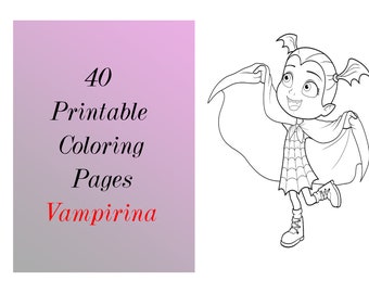 58 Collection Coloring Pages Vampirina  Free