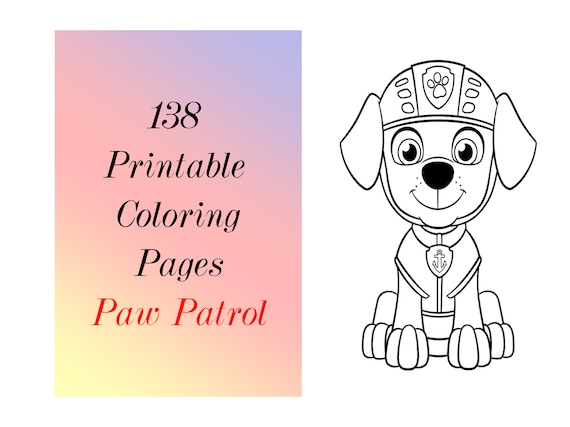 Coloring Pages for Kids PDF / Cute Printable Easy Color Sheets