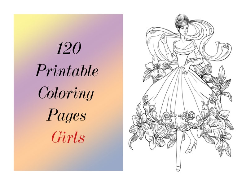 Coloring Pages People PDF, Printable Cute Easy Color Pages to Print