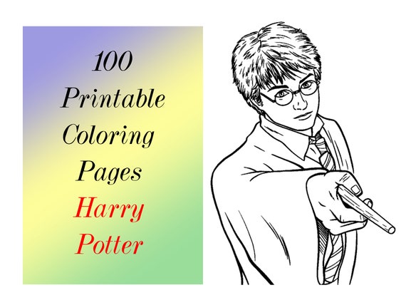 Harry Potter - Le livre de coloriages [ The Coloring Book ] (French Edition)