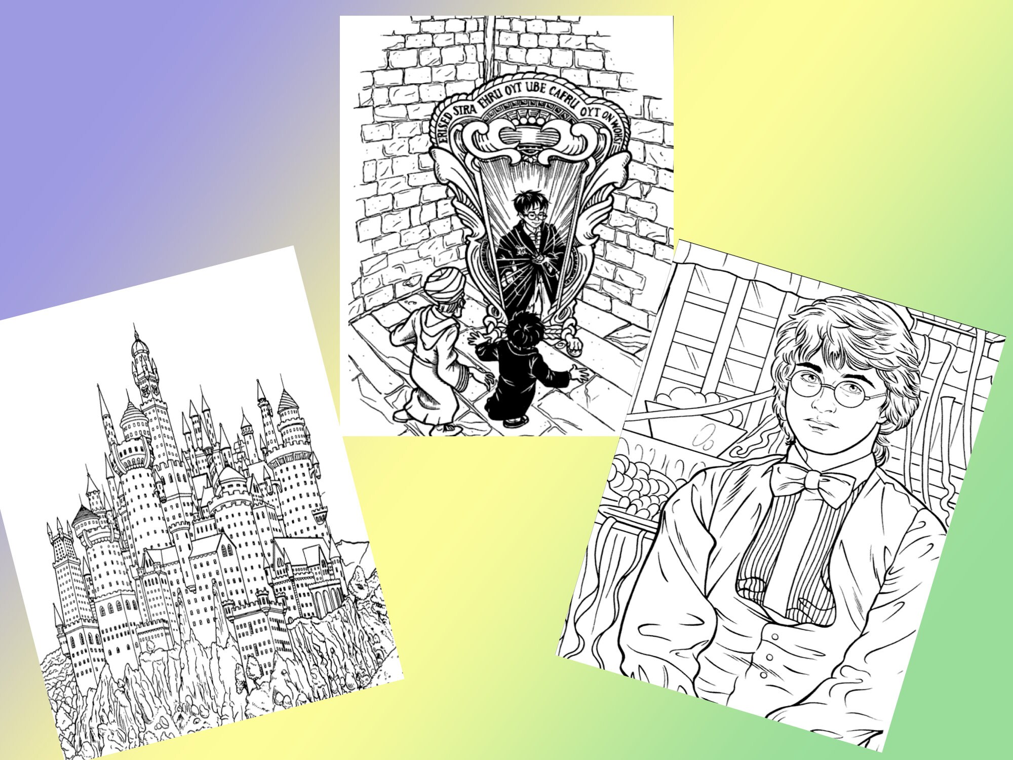 Coloring Pages PDF , Printable Cute Easy Color Sheets to Print for Kids