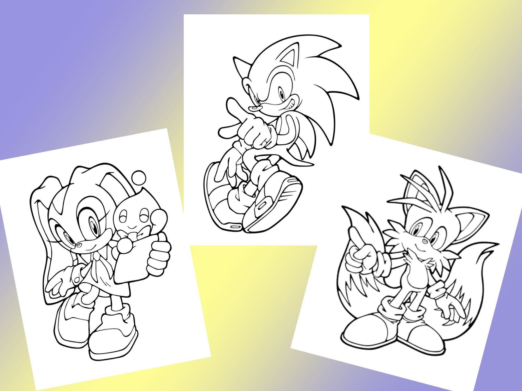 Coloring Pages PDF, Printable Cute Easy Color Pages for Kids Girls Boys
